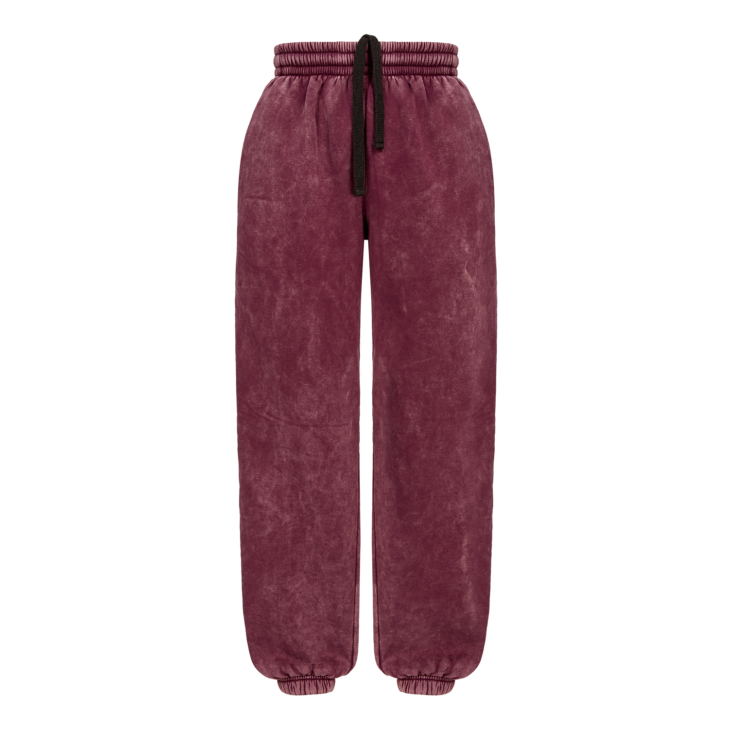 Штани варені бургунді утеплені