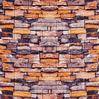 ДЕКОРАТИВНА 3D ПАНЕЛЬ САМОКЛЕЙКА ПІЩАНИК КАТИРИНОСЛАВСЬКА ЦЕГЛА