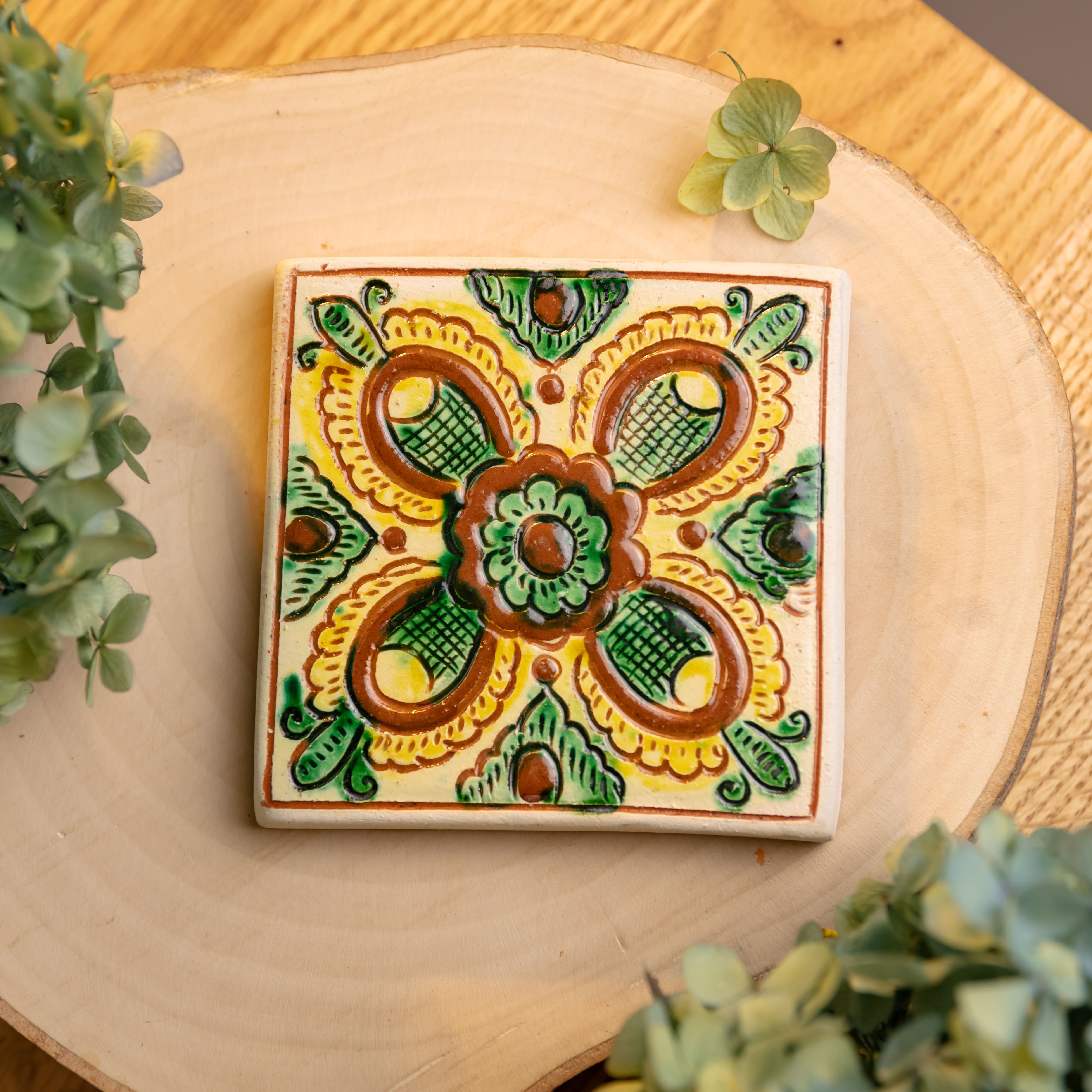 Керамічна плиточка, 10*10 см