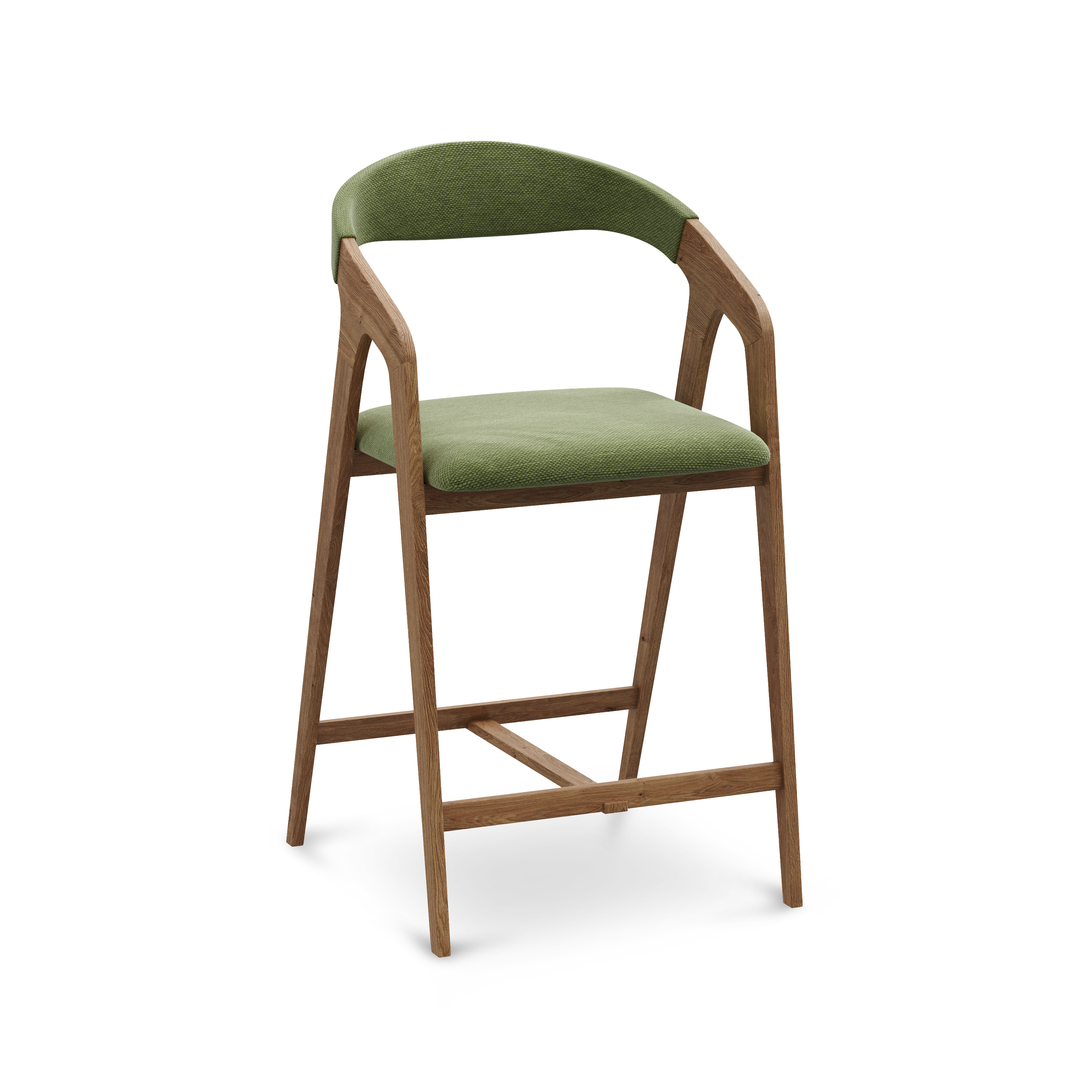 Doppio semi-bar stool