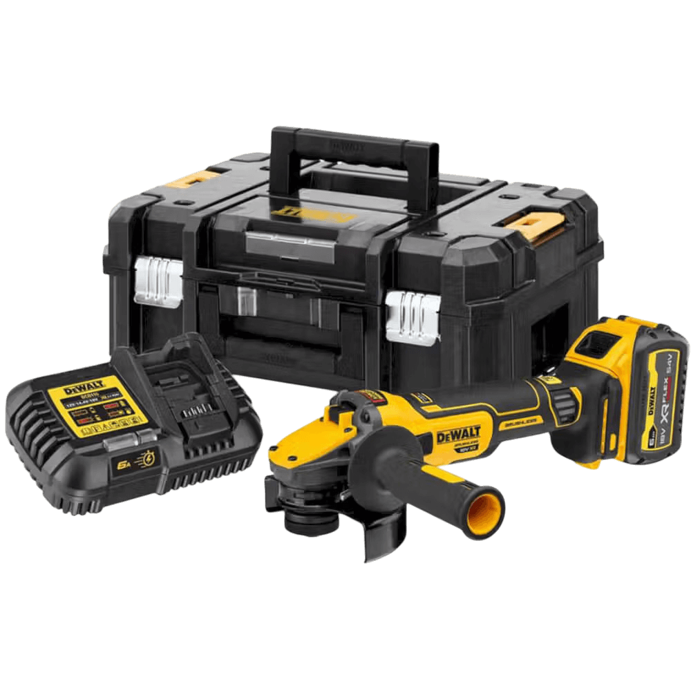 Шліфмашина кутова - болгарка Ø125 акумуляторна безщіткова DeWALT DCG409VST1