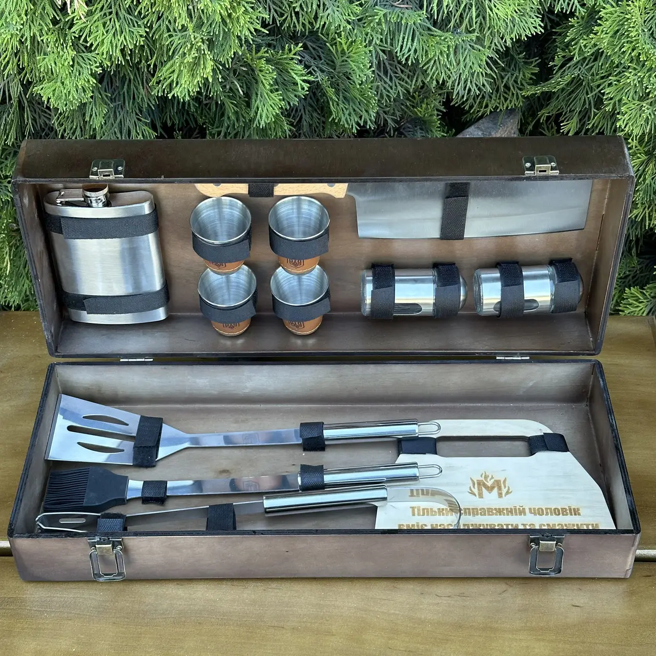 Набір для гриля Гриль міні темний