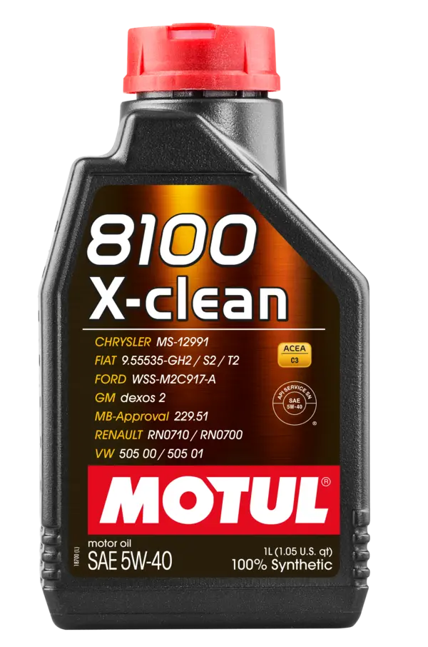 Олива моторна MT 8100 X-CLEAN 5W-40 1L