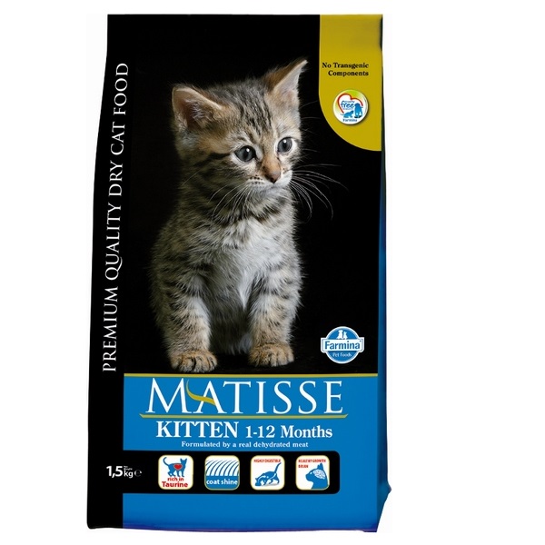 Фарміна кет сух MATISSE KITTEN з куркою 1,5 кг 32065