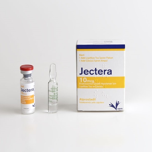 Алпростадил (Jectera) 10мг/20мг, 1укол