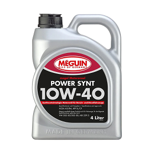 Олива моторна Meguin POWER SYNT SAE 10W-40