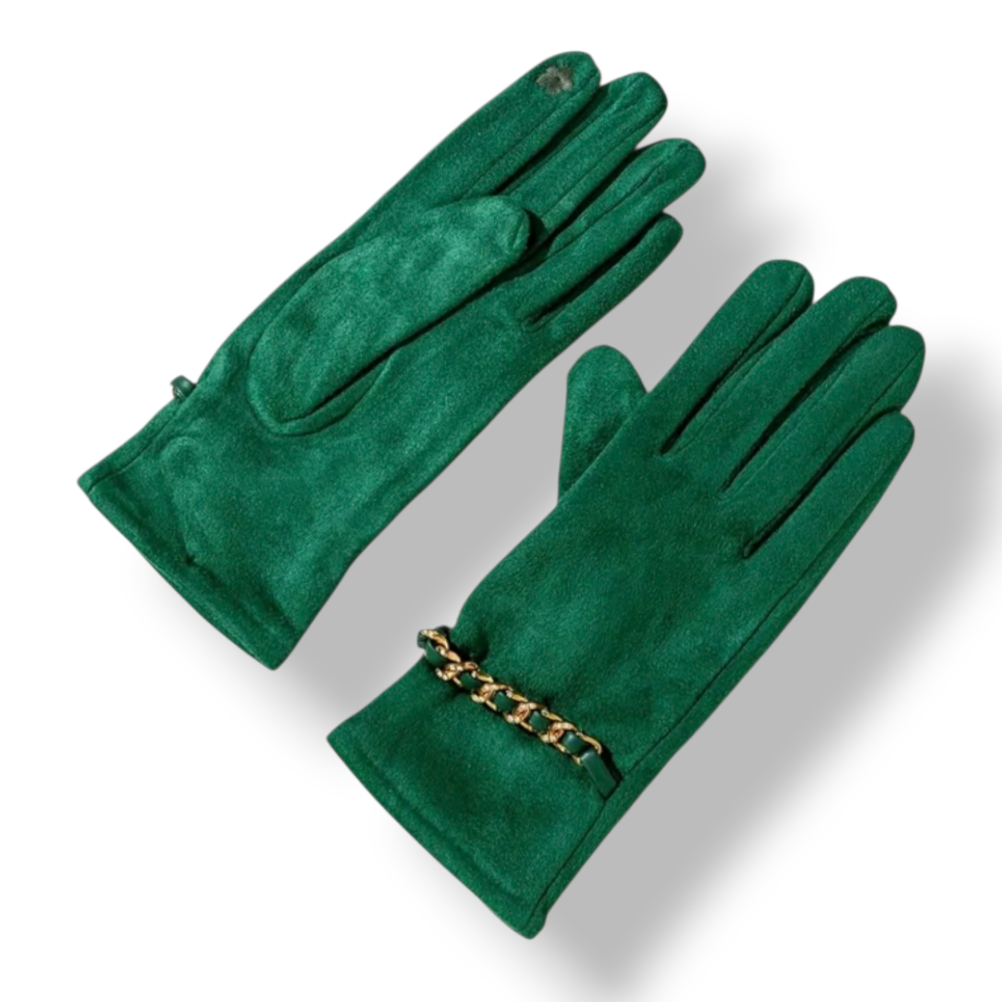 Рукавички Emerald з ланцюжком