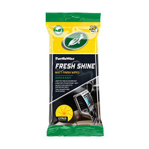 Серветки для салону "Цитрус" матові Turtle Wax FRESH SHINE CITRUS MATT FINISH WIPES (24 шт) 1 уп