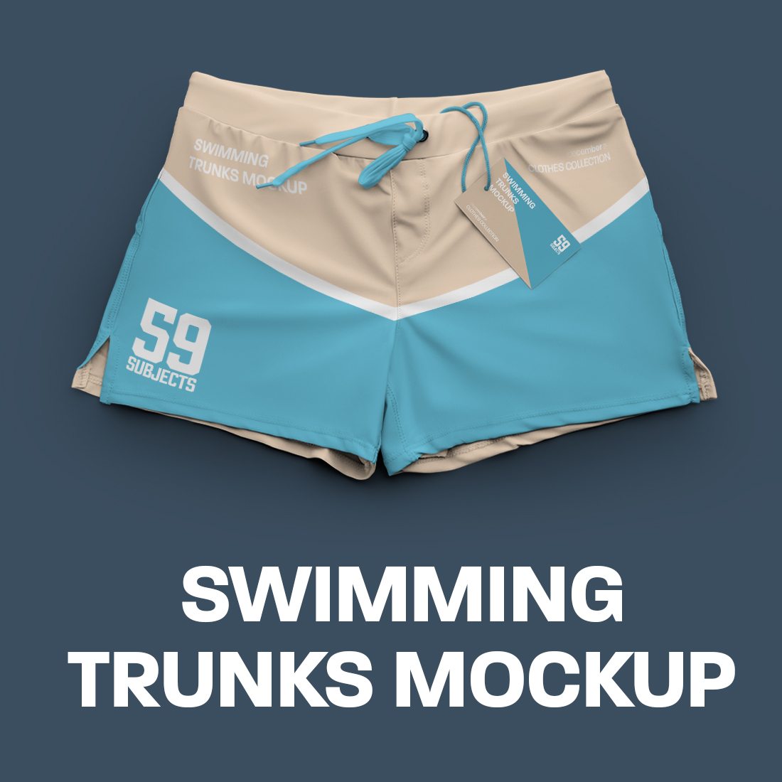 8 Swim Trunks Mockups