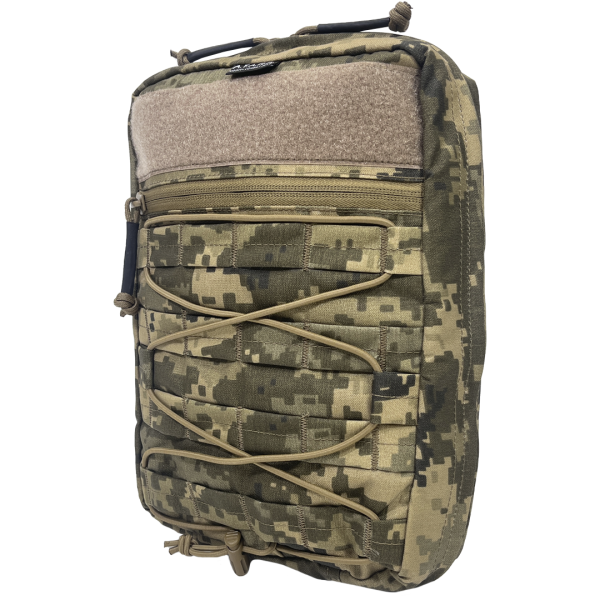 Наспинний MOLLE-модуль для додаткового спорядження "EDC 2L" від українського бренду "А.Т.А.К.А".