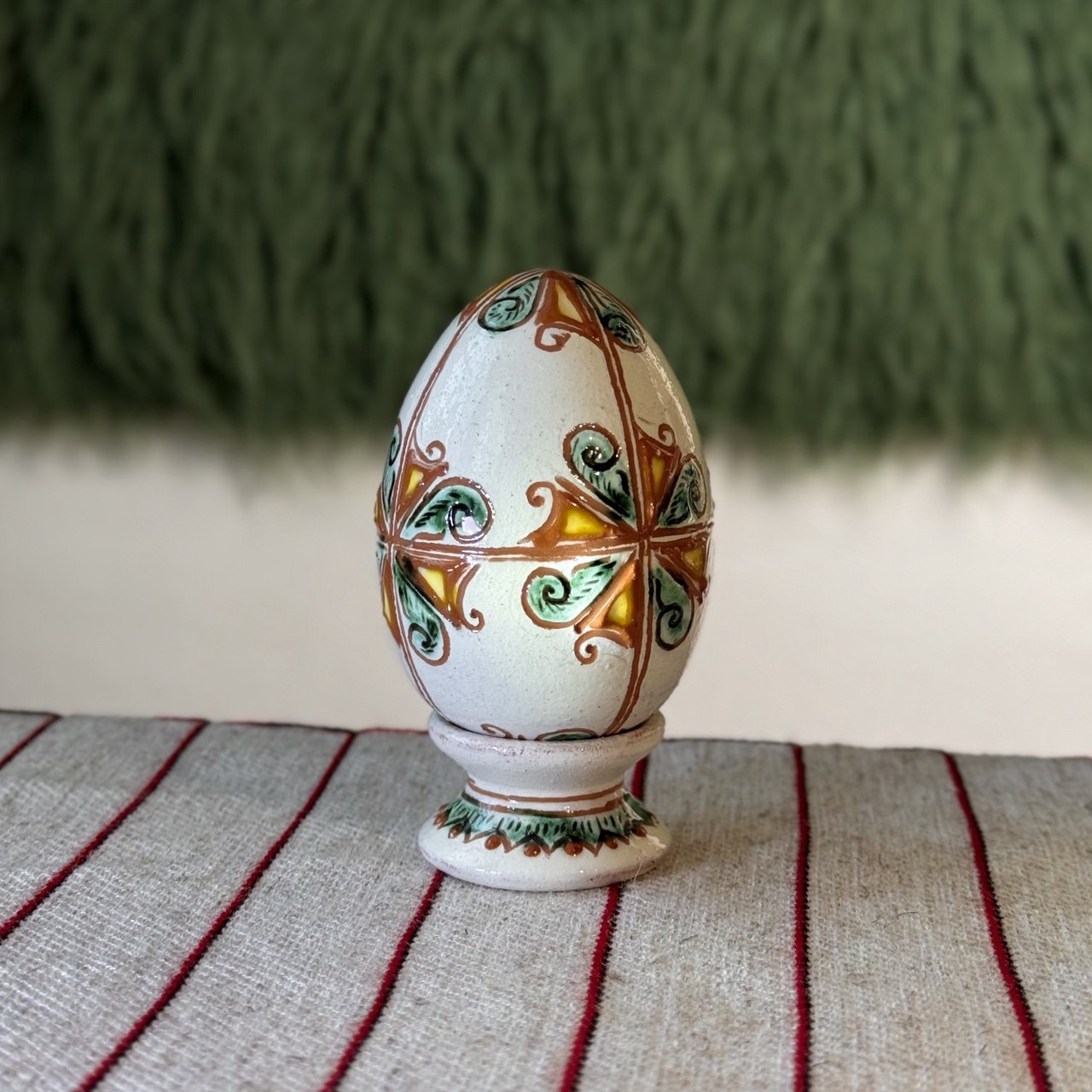 Декоративна писанка до столу, 10,5 см