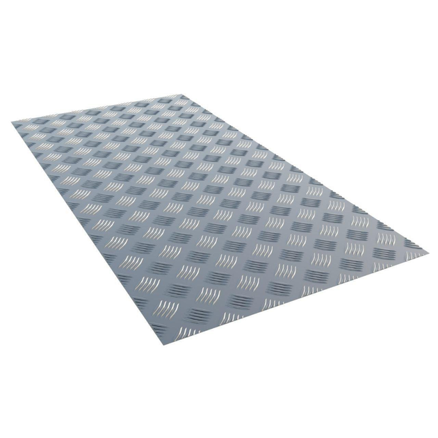 Лист рифлений нержавіючий AISI 304 3,0х1000х2000