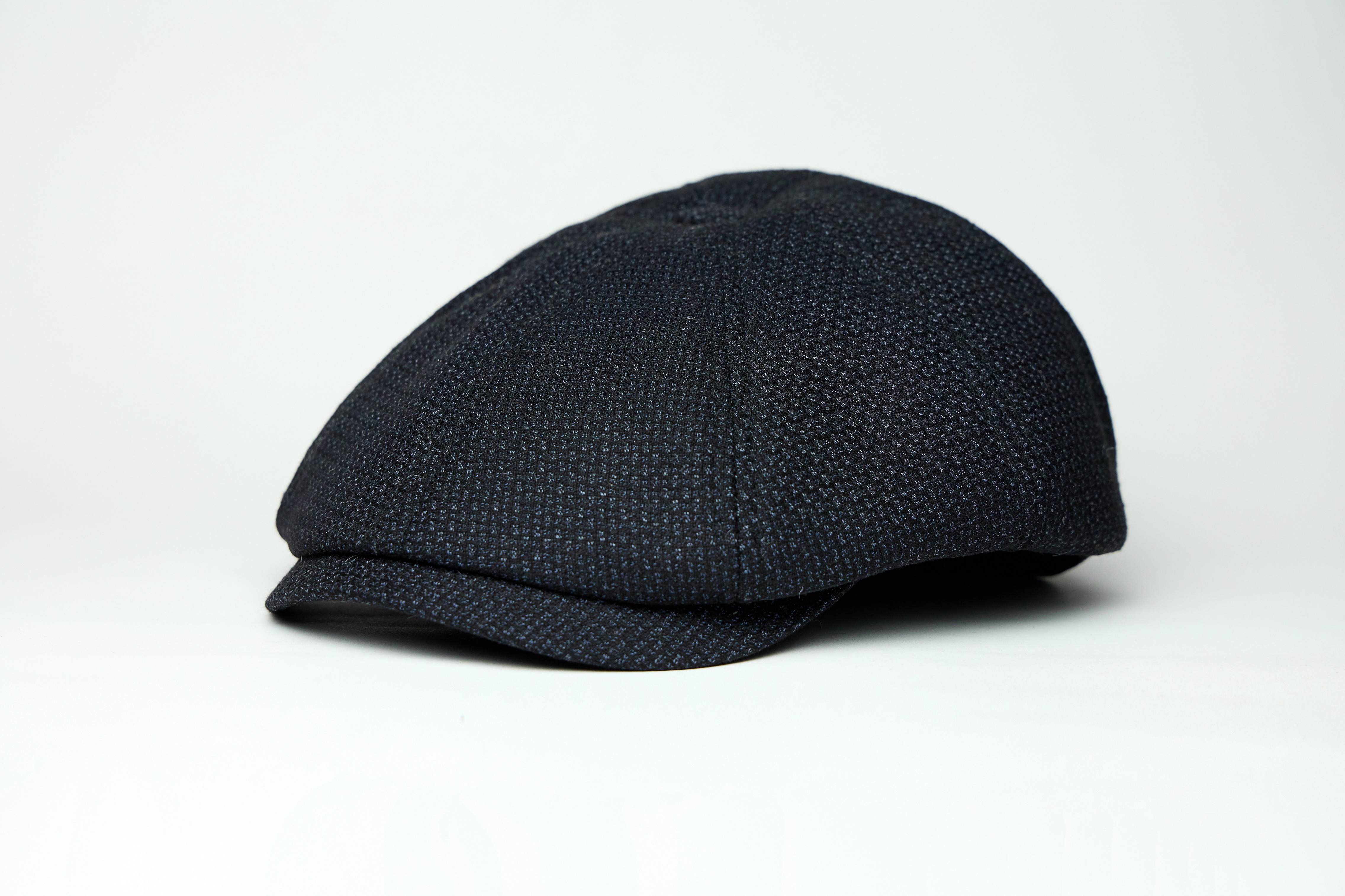 Кепка Восьмиклінка Хуліганка на Ножці (Темно Синя)