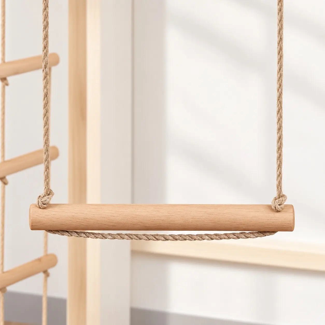 Gym-Trapez – Holz-Trapezschaukel für Kinder