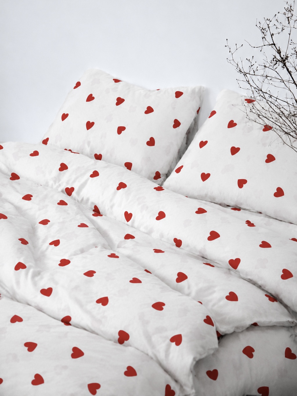 Постільний комплект Фланель преміум Love