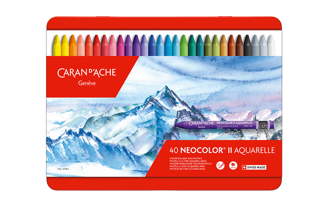 Коробка з 40 пастелей NEOCOLOR™ II