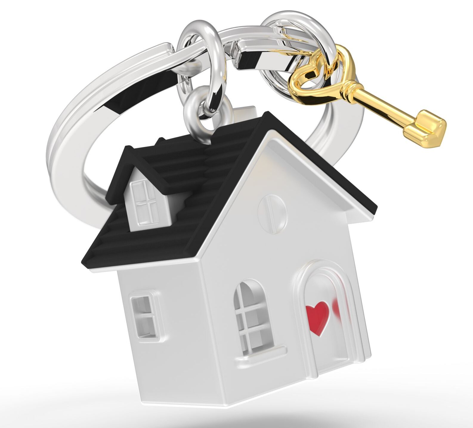 Брелок Metalmorphose Home Sweet Home – стильний металевий аксесуар для ключів