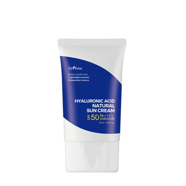 Крем сонцезахисний Isntree Hyaluronic Acid Natural Sun Cream SPF 50+ PA++++ 50 ml