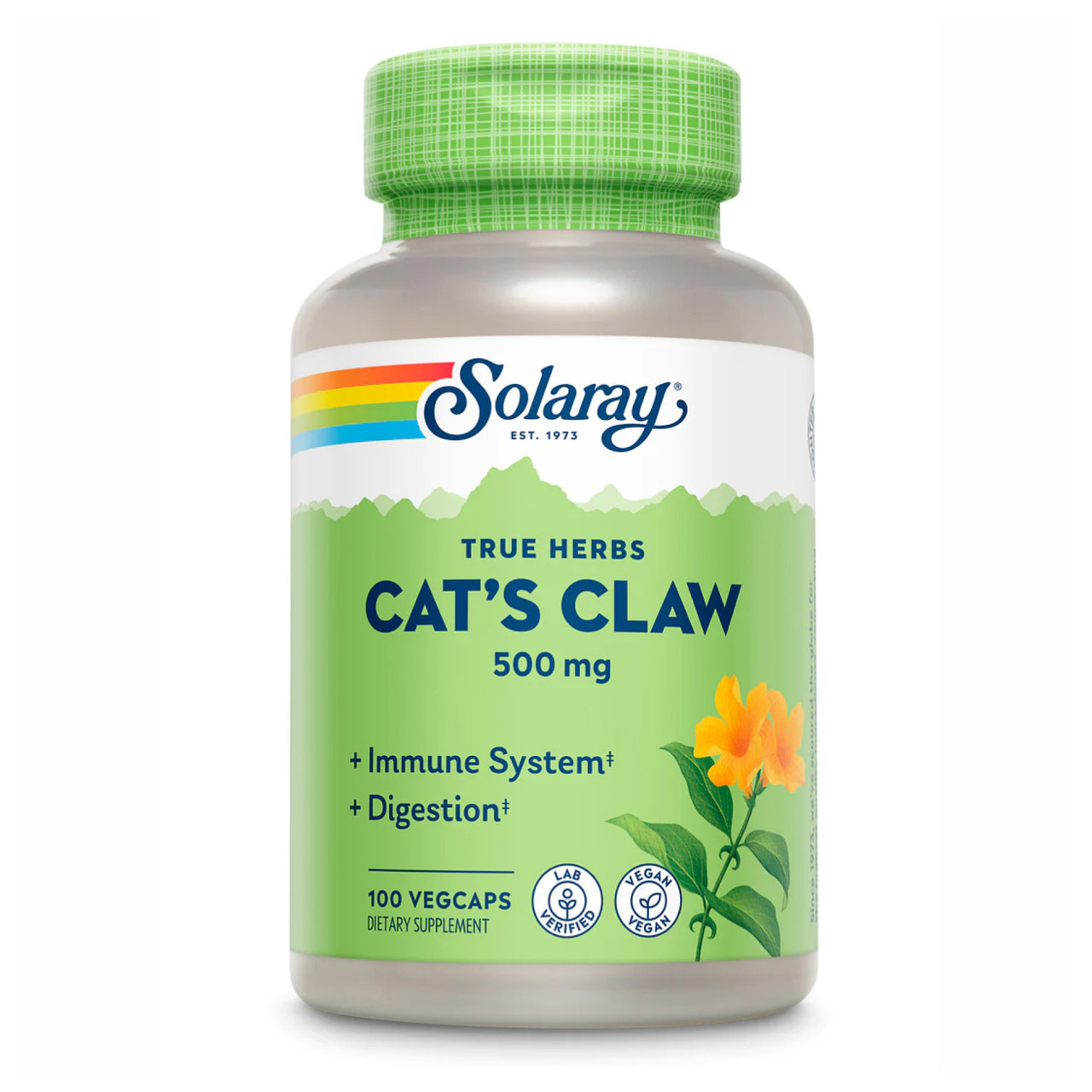 Котячий Кіготь, Cat's Claw 500mg - 100 vcaps