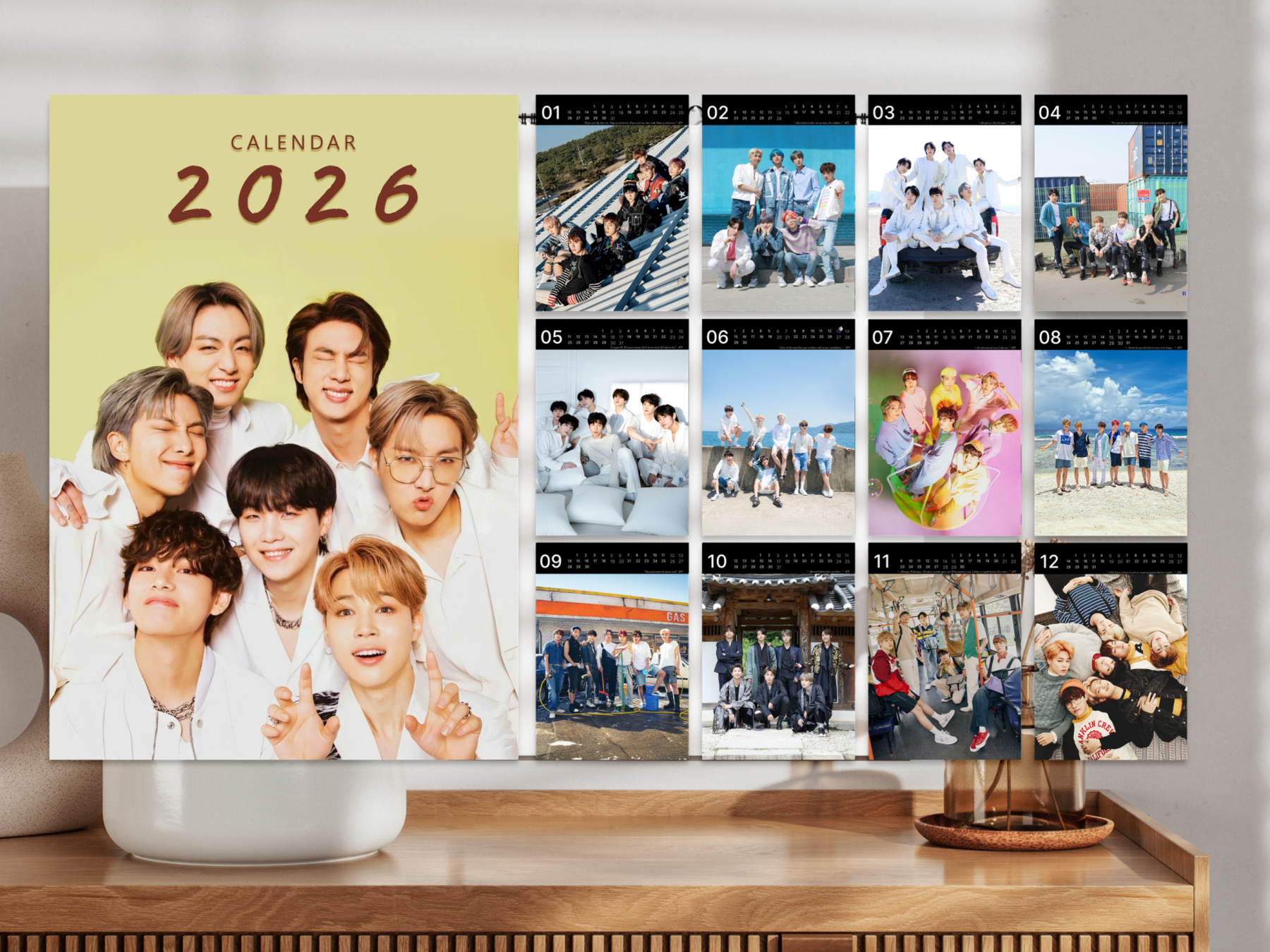 Календар BTS (We are 7)