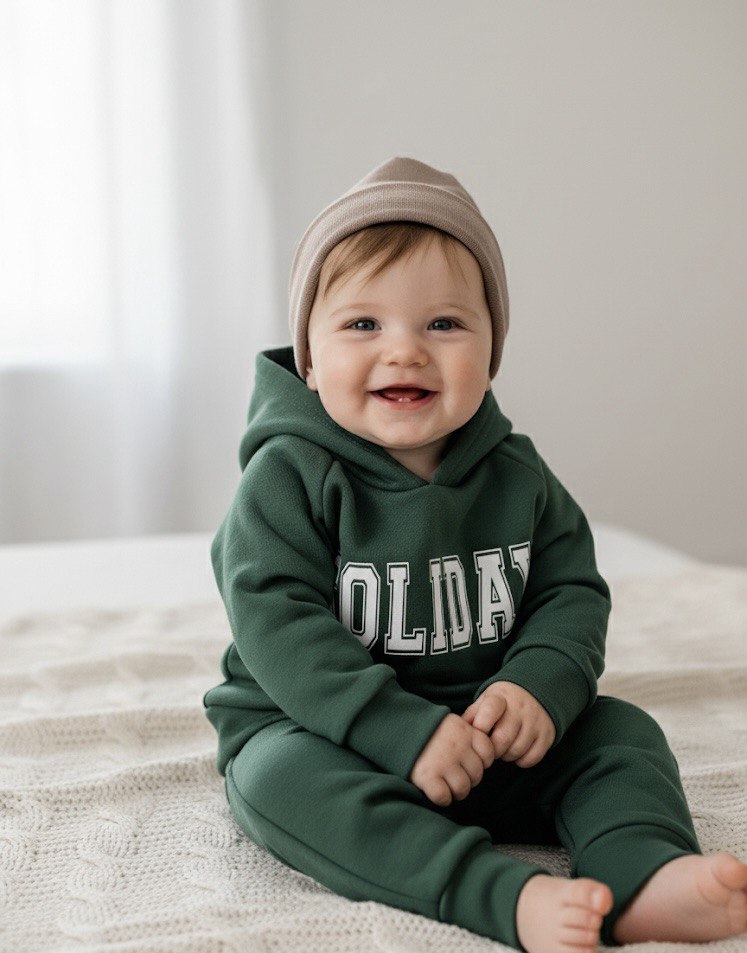 Теплий костюм з 3-х нитки на флісі