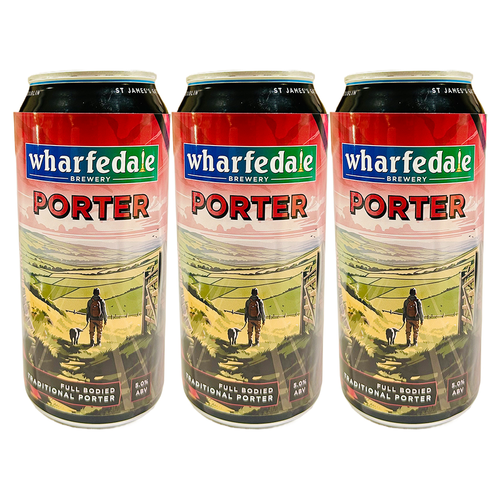 Canned Beer: Wharfedale  Porter (440ml x 12) - COMING SOON