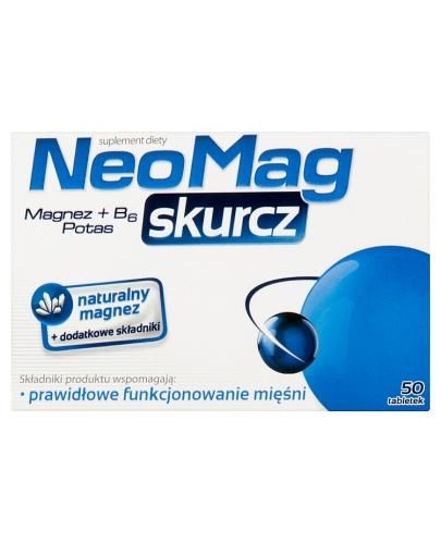 neomag SKURCZ правильне функціонування м'язів - 50 табл