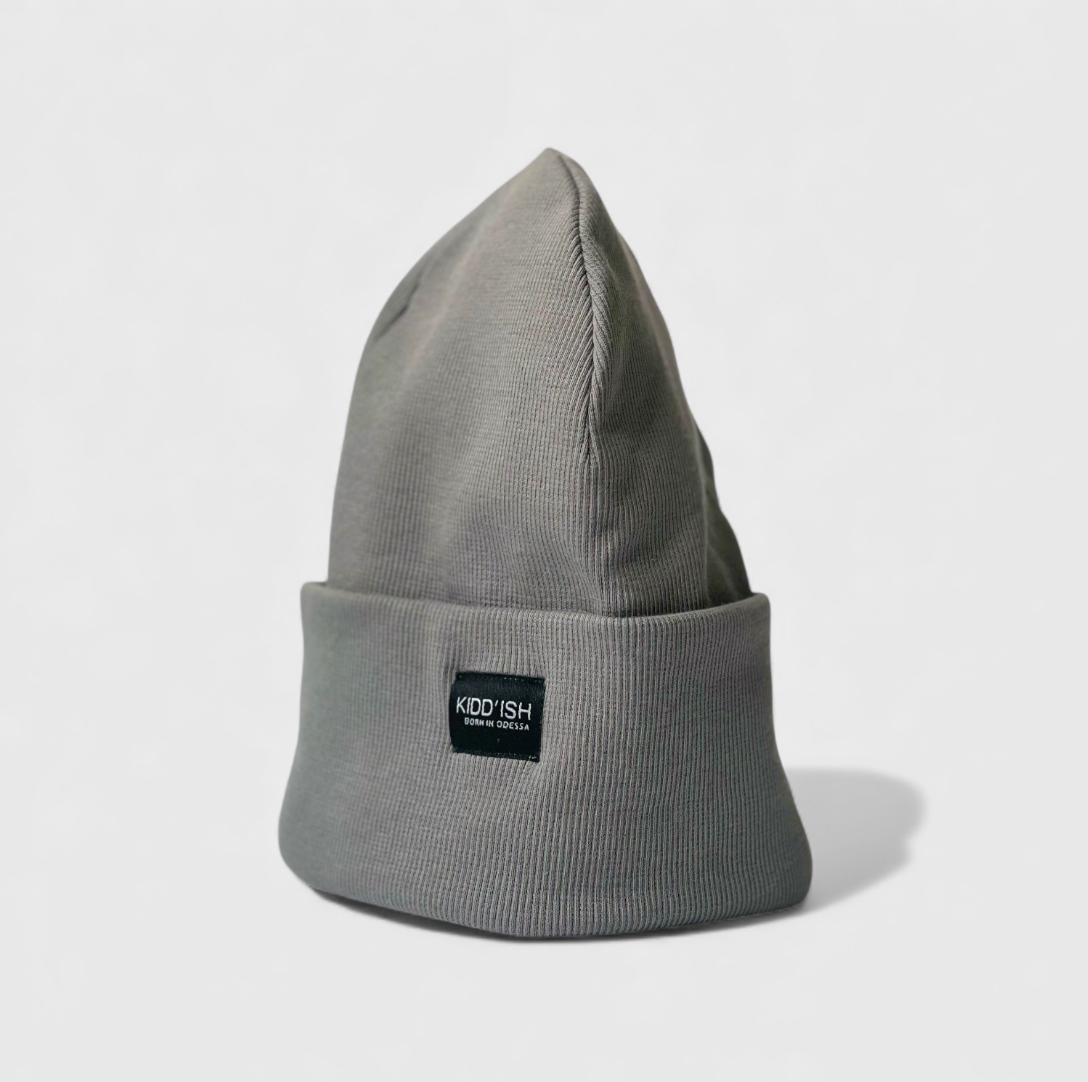Шапка на флісі  - сіра олива