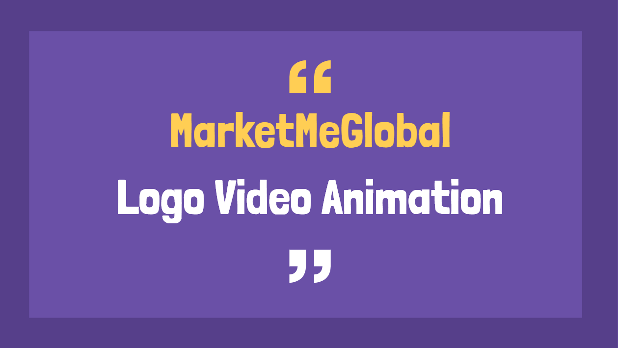 Logo Video Animation