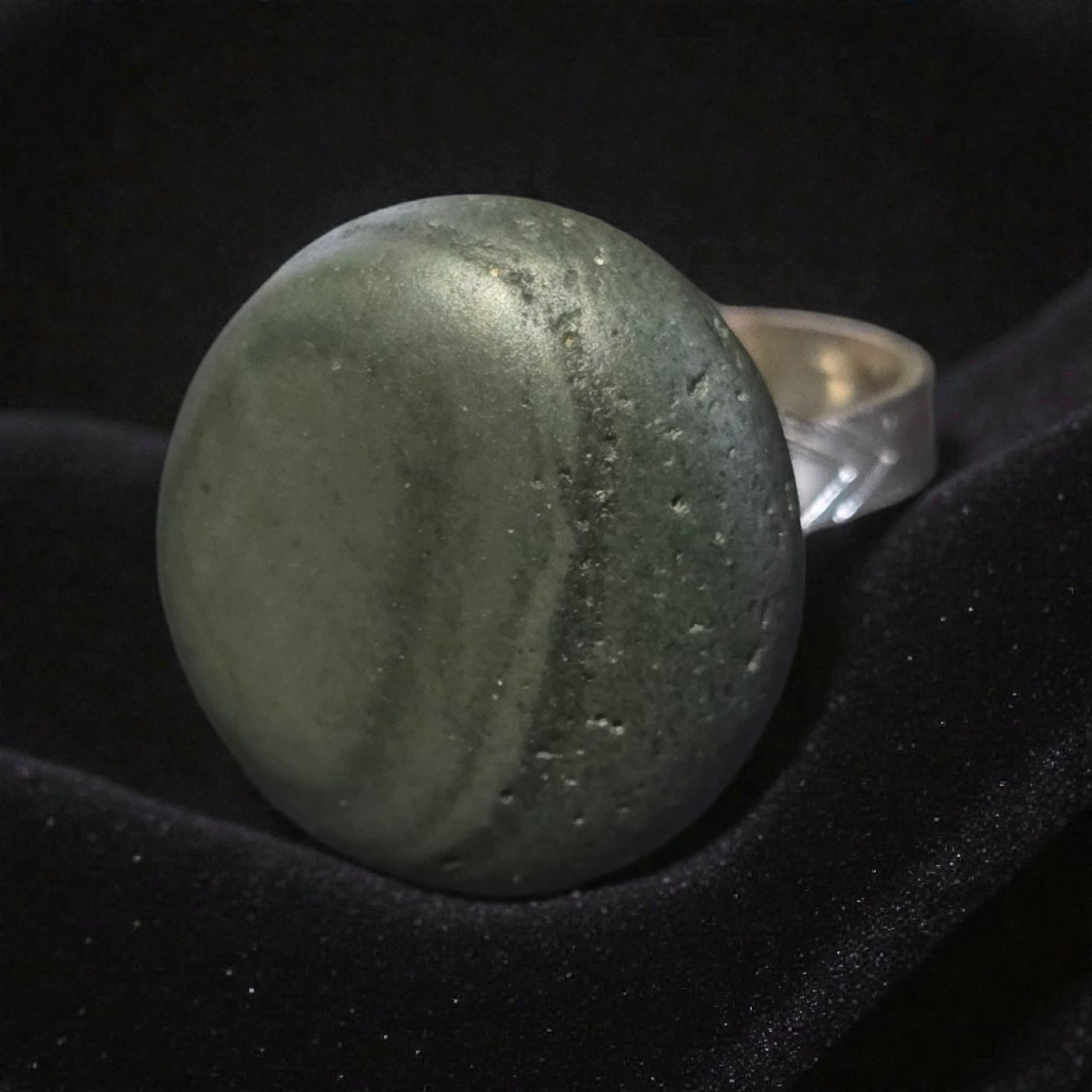 Green Stone Ring