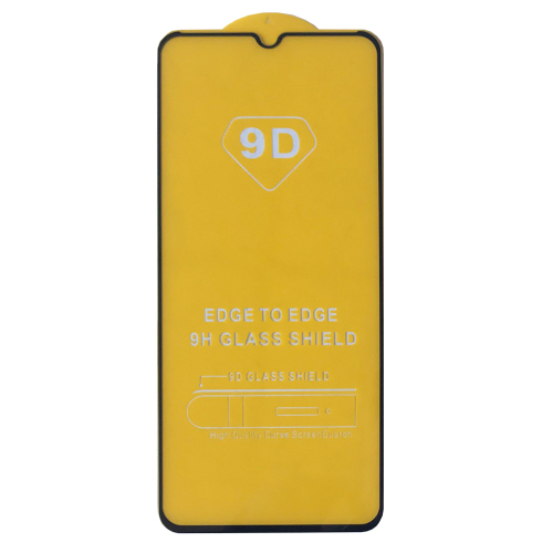 Захисне скло 9D for Samsung A02/A02S/A12/M12/A32 5G чорне тех упаковка