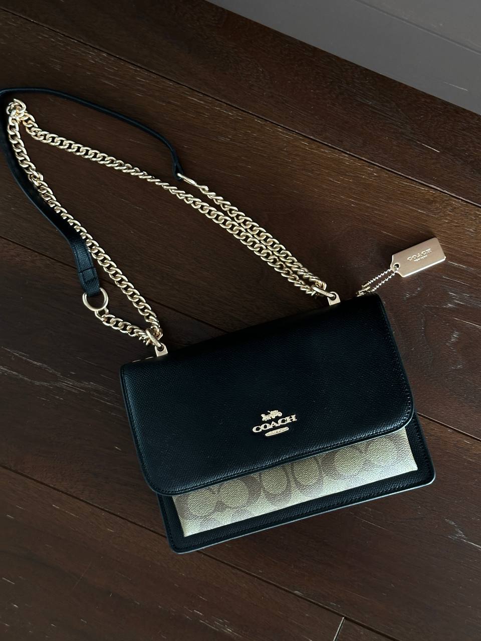Coach Mini Klare Crossbody in Signature Canvas Black
