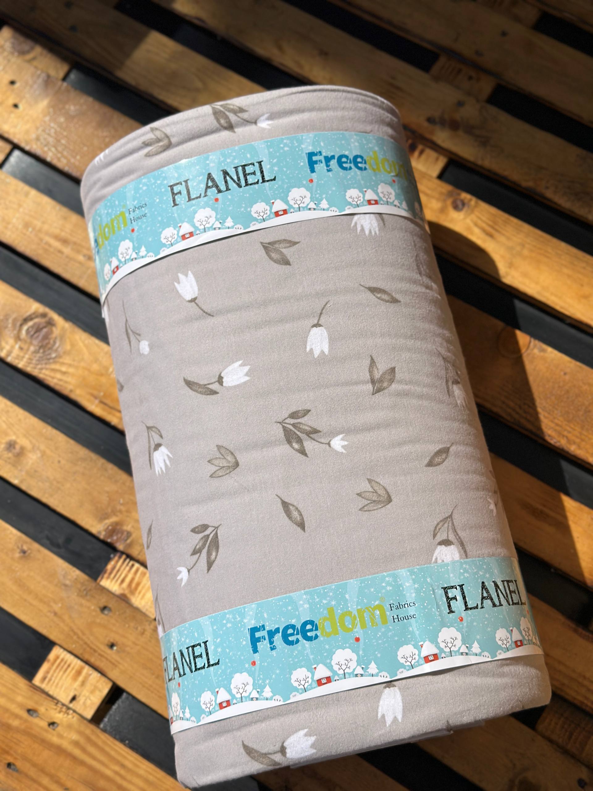 Постільний комплект Фланель преміум Тюльпани