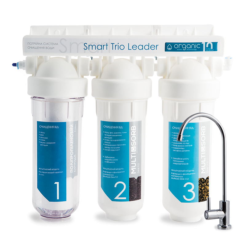 Smart Trio Leader — потрійна система очищення води (STRIO-LE)