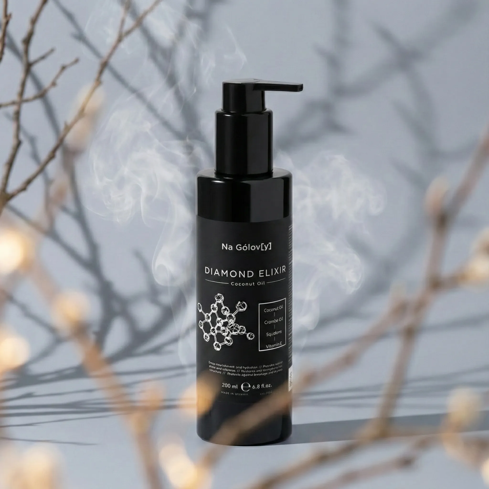 DIAMOND ELIXIR флюїд для волосся з кокосовою олією