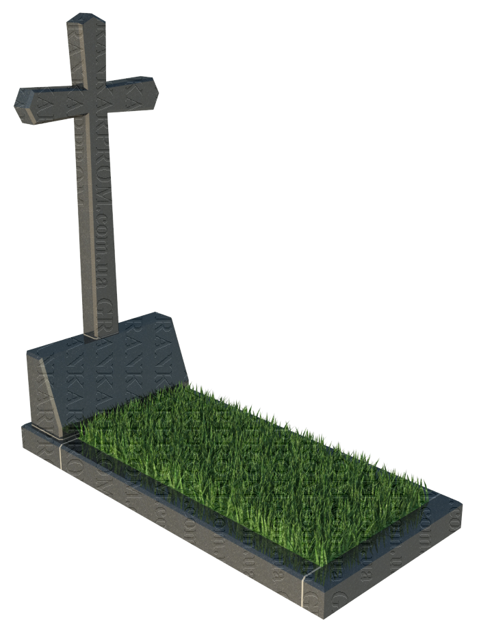 Гранітний хрест 3-26AM