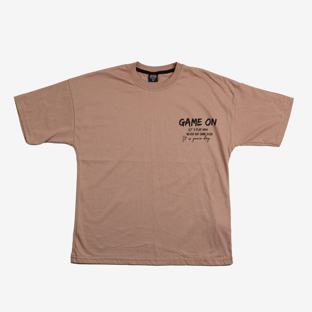 Футболка унісекс, оверсайз принт спереду та ззаду