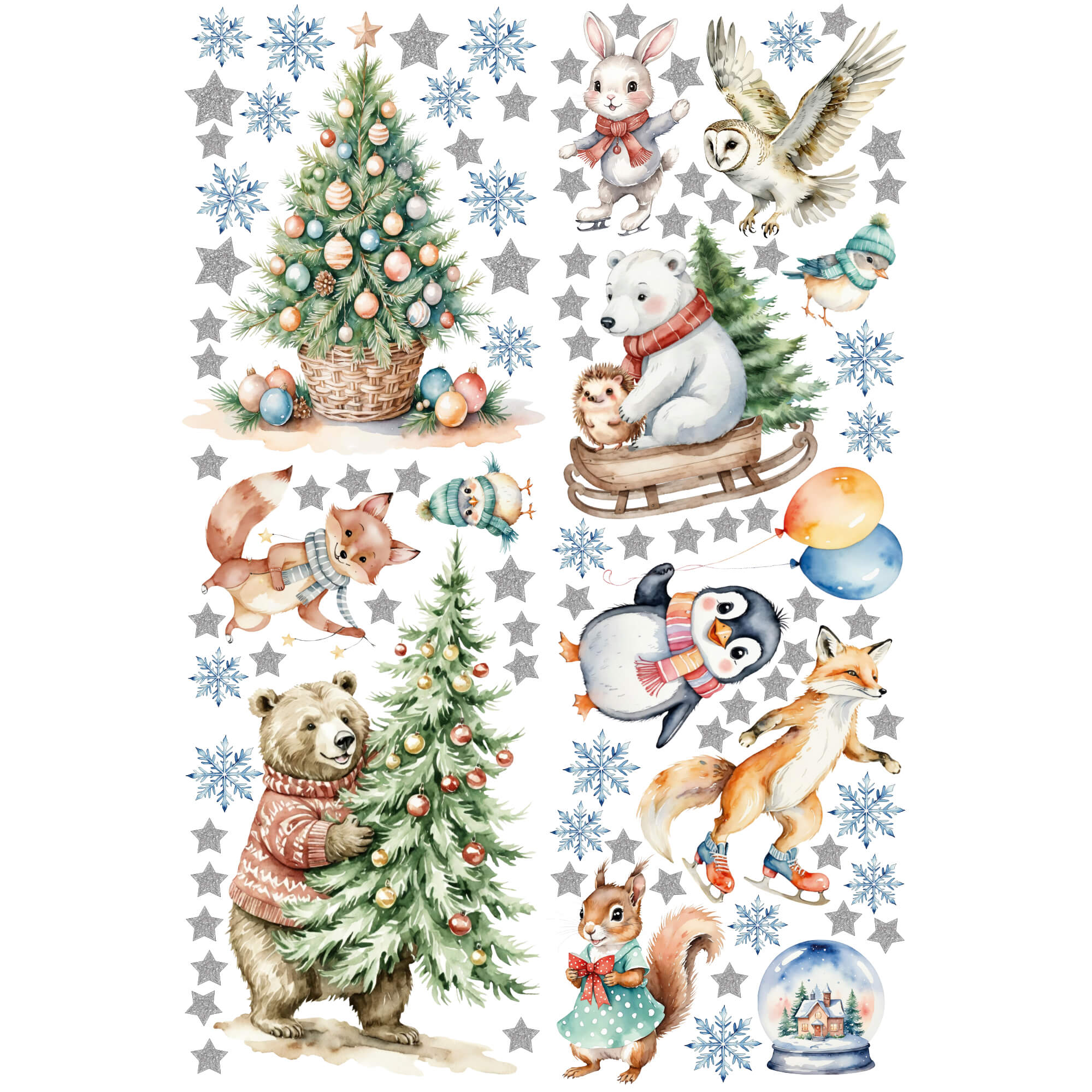 Наліпки "Новий рік 1.17"