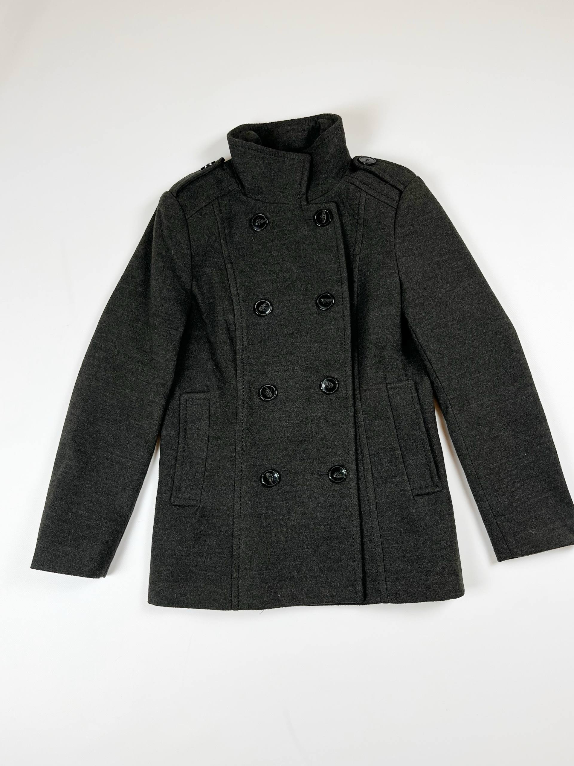 Сіре пальто Ksew