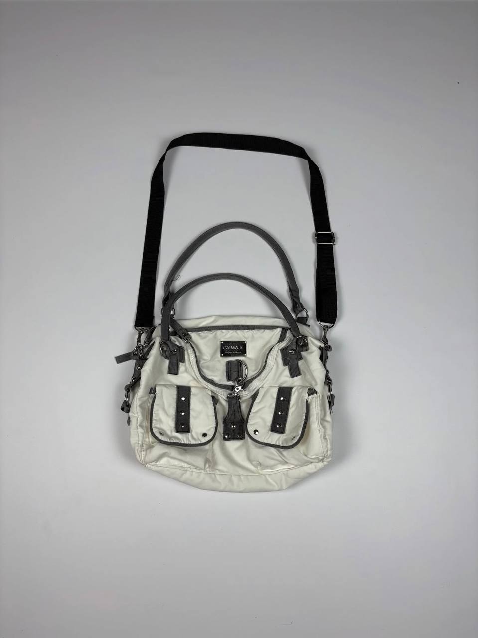 Vintage catwalk white bag