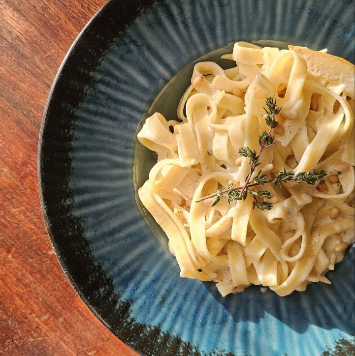 Паста з грушою та дорблю