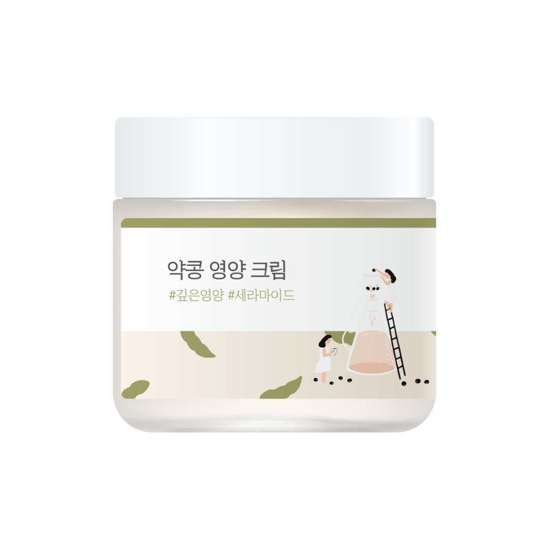 Поживний крем з екстрактом чорних соєвих бобів Round Lab Soybean Nourishing Cream 80 ml