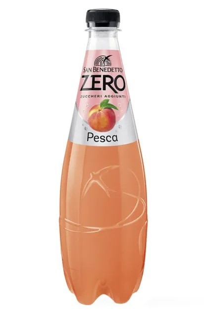 Cоковмісний газований напій San Benedetto Pesca Zero без цукру 0.75 л.  Персик