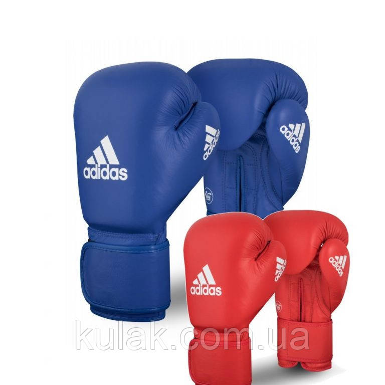 Боксерські рукавички з ліцензією AIBA червоні 12