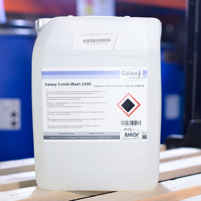 Гібридна змивка для полотен і валів Galaxy Combi Wash UV85