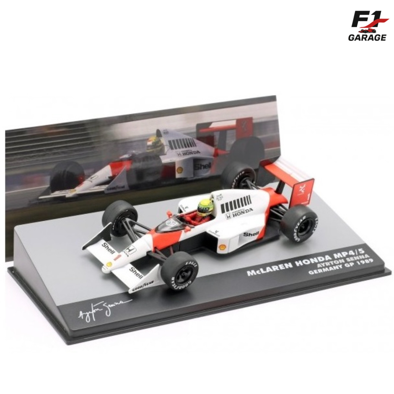 Altaya AyrtonSenna McLaren MP4/5, 1:43, 1989