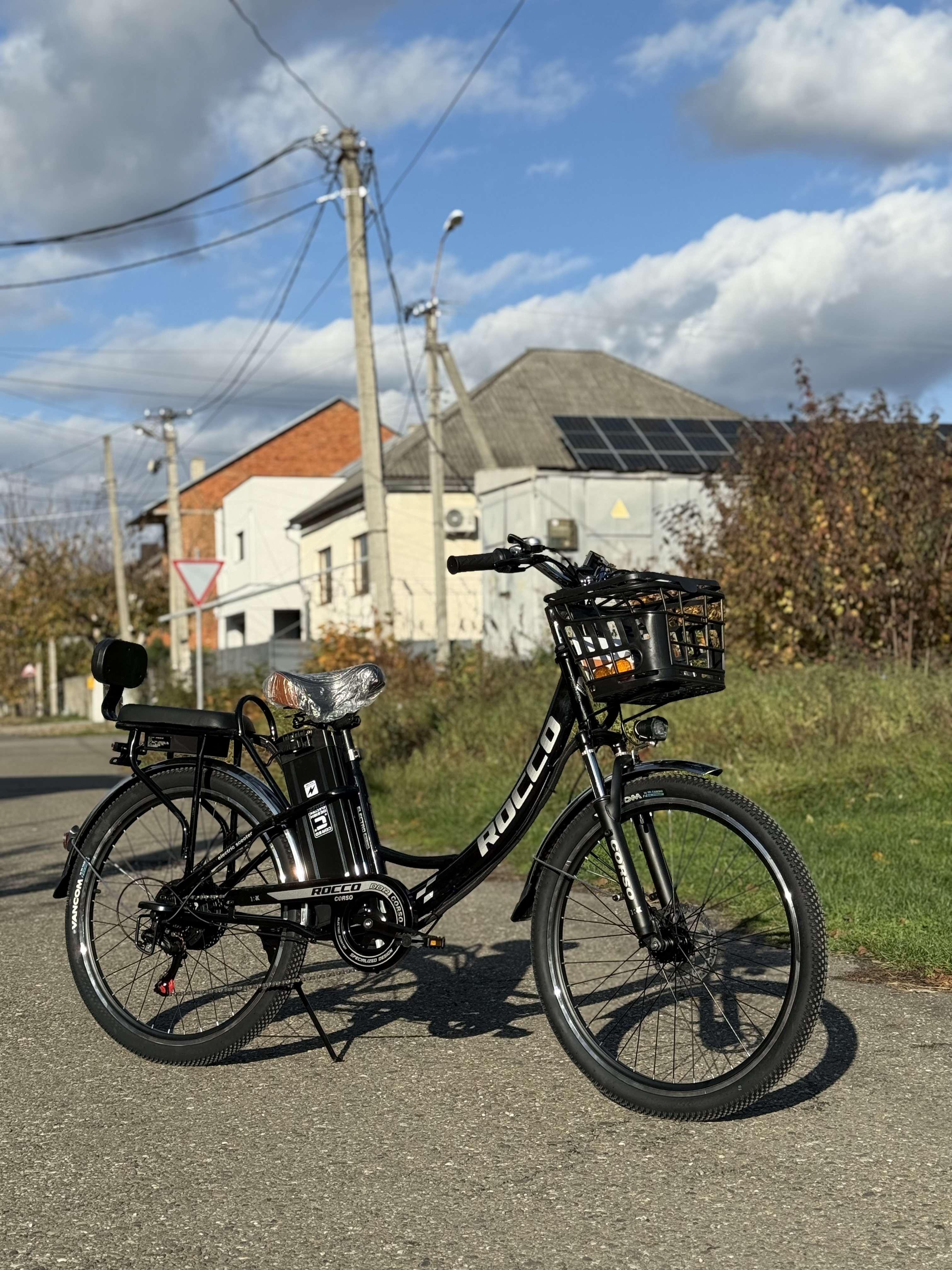 Електровелосипед Corso ROCCO 26" (500W, 48V/20Ah)