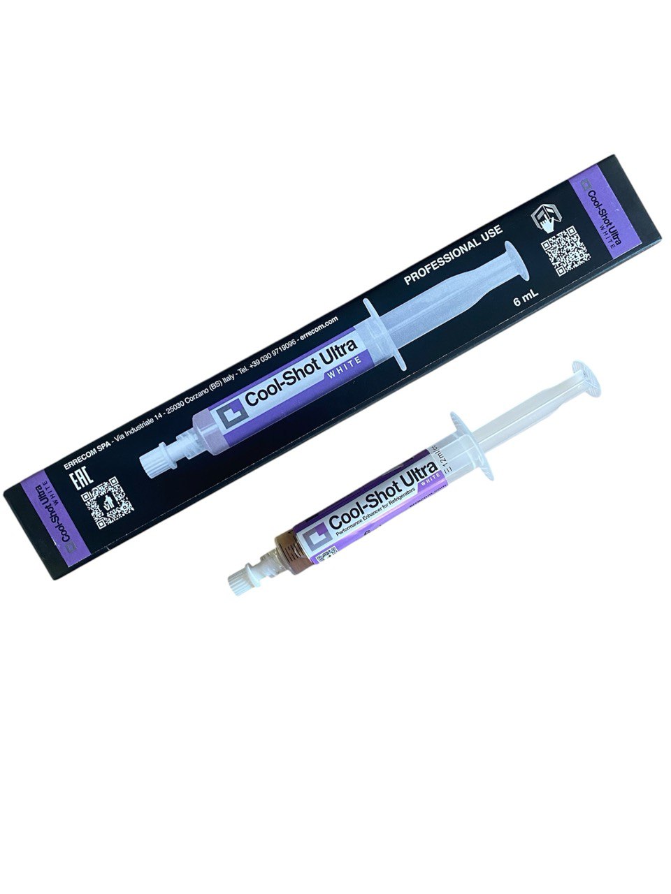 Coolshot Ultra White 6 ml Присадка для відновлення та підсилення ефективності холодильних установок