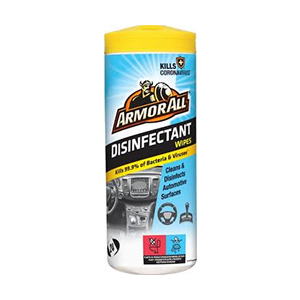Дезінфекційні серветки Armor All Disinfectant Wipes, 20шт (шт.)