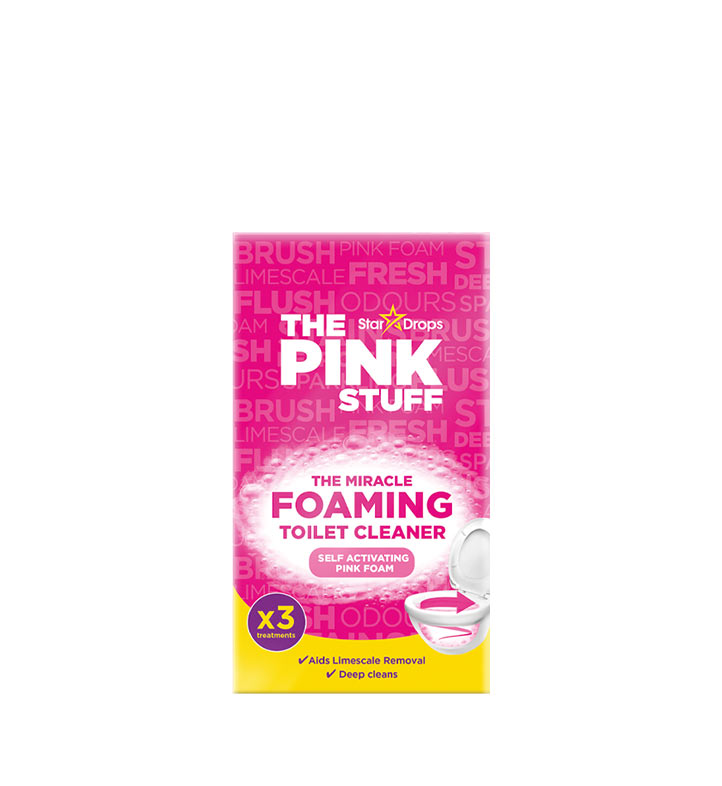 Пінний порошок для чищення унітазу The Pink Stuff Foaming Toilet Cleaner 300g.